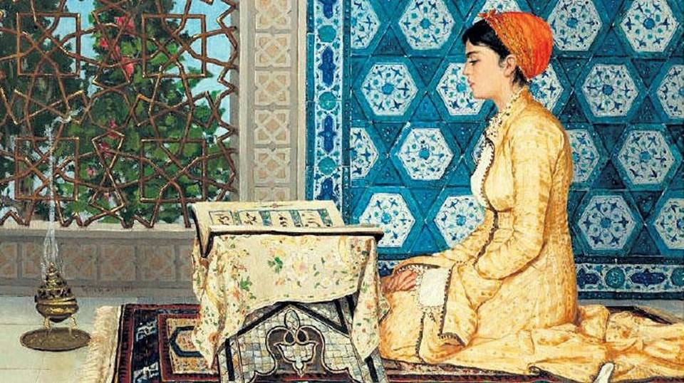 Osman Hamdi Bey’in “Kur’an Okuyan Kız” eseri 44 milyon liraya satıldı